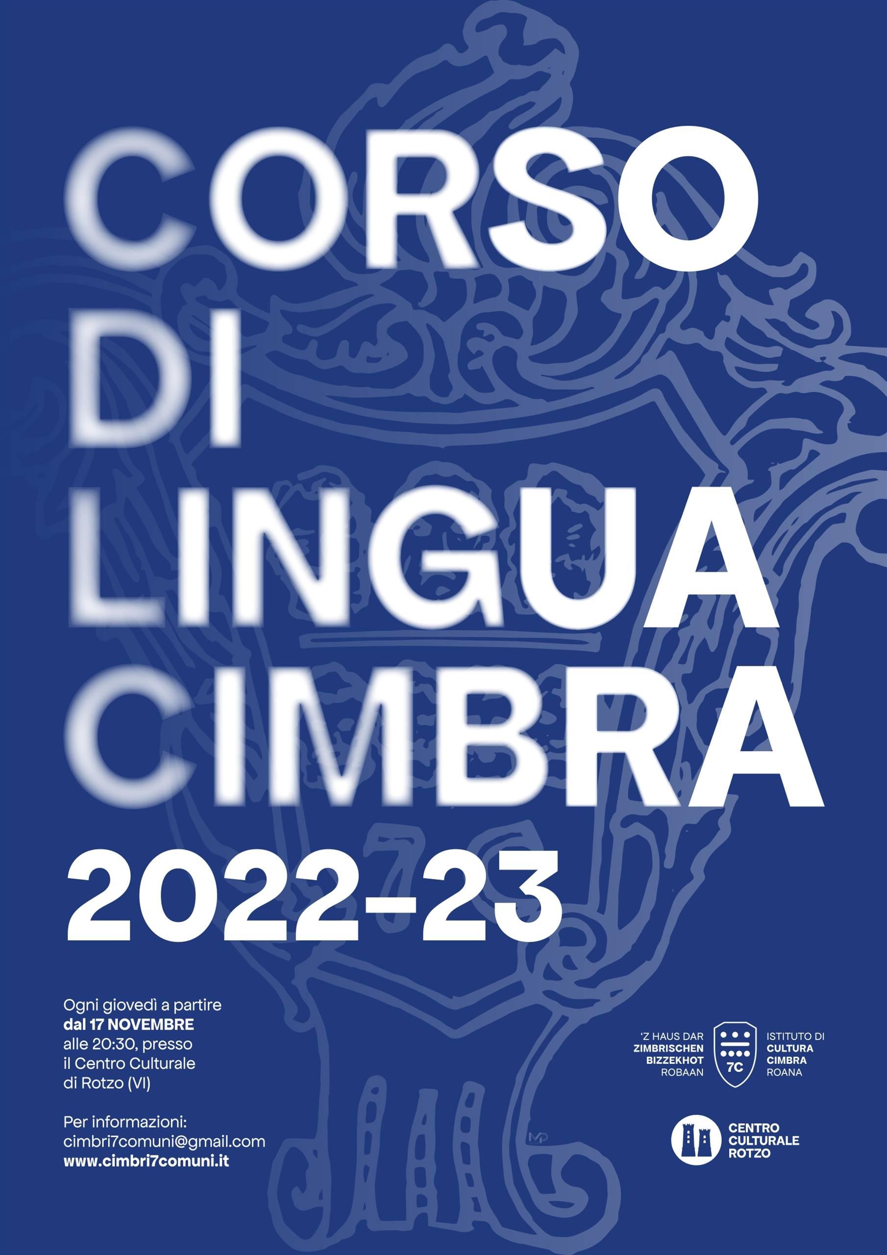 Corso  lingua cimbra 2022-23  -  Livello Base 